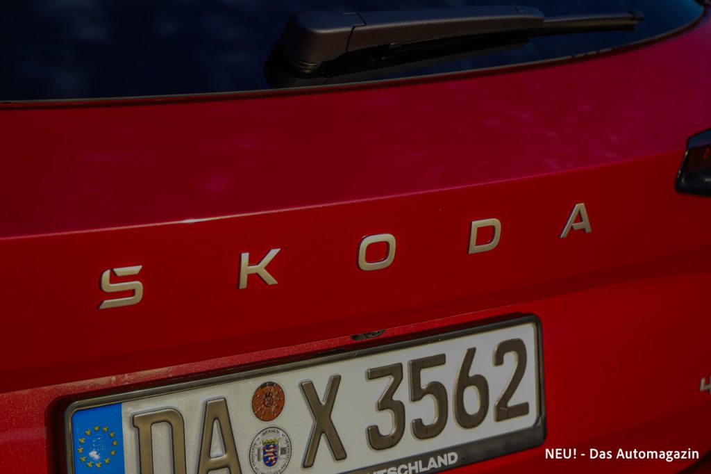 Skoda Schriftzug Heckklappe
