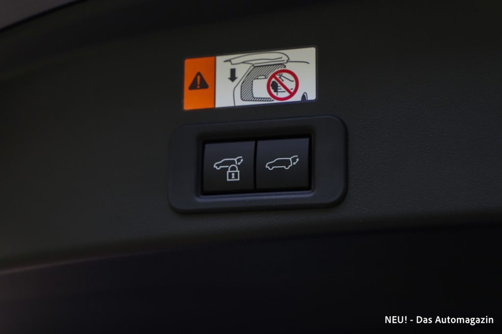 Subaru E-Outback elektrische Heckklappe