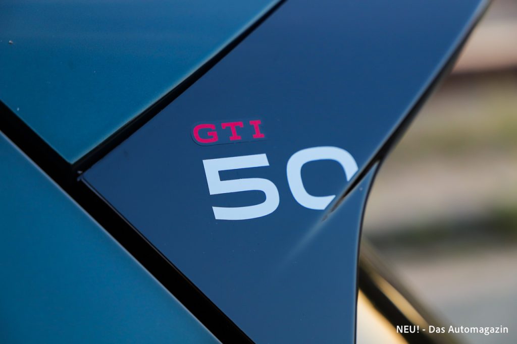 GTI 50 Schriftzug Heckspoiler